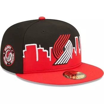 Бейсболка New Era Portland Trail Blazers, красный