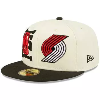Бейсболка New Era Portland Trail Blazers, кремовый