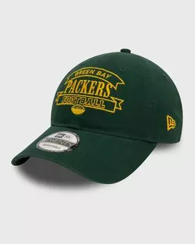 Бейсболка New Era Retro Nfl 9Twenty Green Bay Packers, цвет dark green