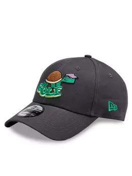 Бейсболка New Era, серый