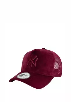 Бейсболка New Era, темно-красный
