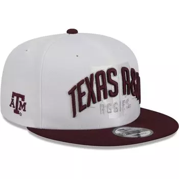 Бейсболка New Era Texas A And M Aggies, белый