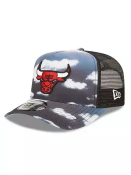 Бейсболка New Era TRUCKER CHI BULLS, серый