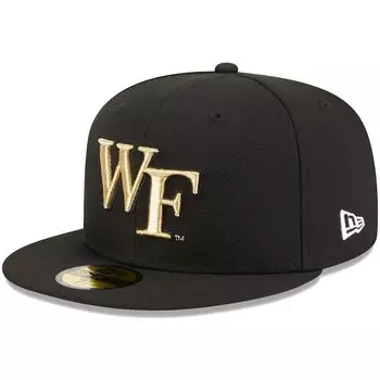 Бейсболка New Era Wake Forest Demon Deacons, черный