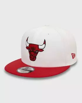 Бейсболка New Era White Crown Patch 9Fifty Chicago Bulls, красный