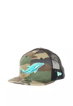 Бейсболка New Era, зеленый