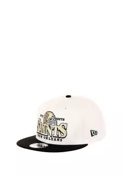Бейсболка NEW ORLEANS NFL HELMET TEAMCOLOUR 9FIFTY SNAPBACK New Era, цвет weiss
