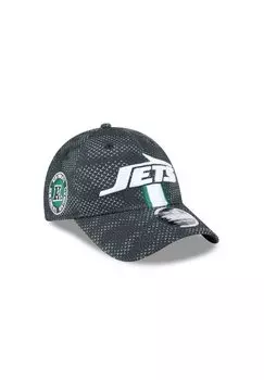 Бейсболка NEW YORK JETS NFL 2024 SIDELINE VERSTELLBARE 9FORTY STRETCH SNAPBACK New Era, черный