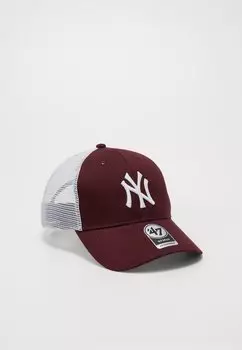 Бейсболка NEW YORK YANKEES BRANSON '47, цвет dark maroon