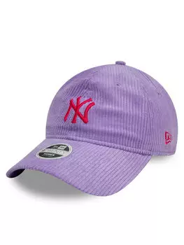 Бейсболка New York Yankees Cord 9Twenty 60595365 New Era, фиолетовый
