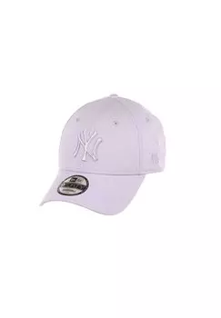 Бейсболка NEW YORK YANKEES MLB BASEBALL CAP LILA TONAL TEAMLOGO NEW ERA NY VERSTELLBAR 9FORTY, фиолетовый