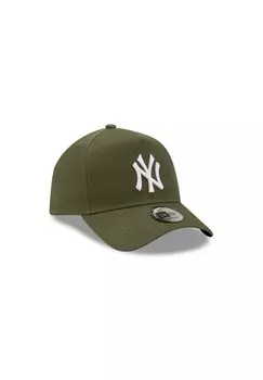 Бейсболка NEW YORK YANKEES MLB ESSENTIAL E-FRAME New Era, оливковый
