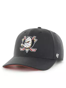 Бейсболка NHL Anaheim Ducks H-CLZOE25WBP 47 Brand, черный