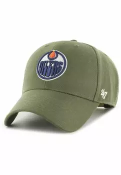Бейсболка NHL EDMONTON OILERS '47, цвет olive