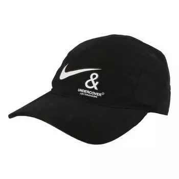 Бейсболка Nike Undercover x AW84 Team Cap 'Black White', черный