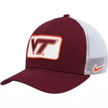 Бейсболка Nike Virginia Tech Hokies, бордовый