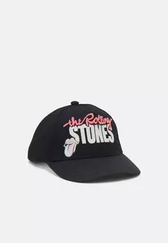 Бейсболка NKFMAXARA ROLLINGSTONES UNISEX Name it, цвет black
