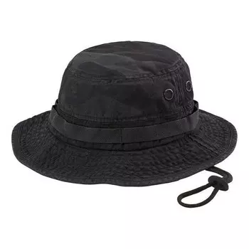 Бейсболка overdyed camo boonie 'black' Supreme, черный