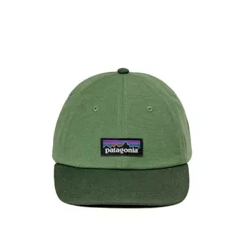 Бейсболка p-6 label traditional cap Patagonia, зеленый