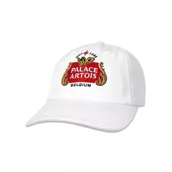 Бейсболка Palace x Stella Artois 6-Panel, белый