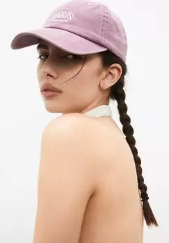 Бейсболка PARIS PULL&BEAR, лиловый