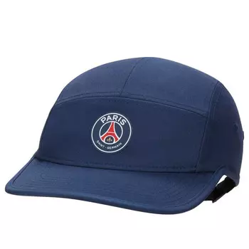 Бейсболка paris saint-germain fly football unstructured cap 'midnight navy' Nike, синий
