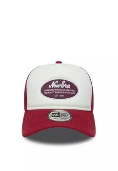 Бейсболка PATCH TRUCKER UNISEX New Era, темно-красный