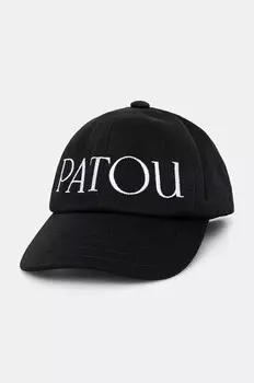 Бейсболка Patou из хлопка, черный