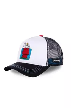 Бейсболка PEANUTS Capslab, белый