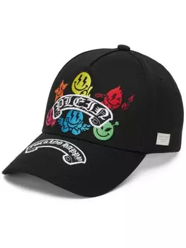 Бейсболка Philipp Plein Smile, черный