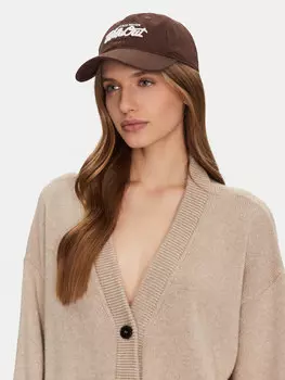 Бейсболка Pieces, коричневый