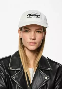 Бейсболка Pieces, слоновая кость