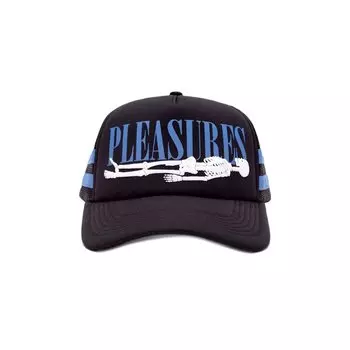 Бейсболка Pleasures Bones Trucker Snapback, черный