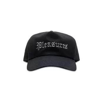 Бейсболка Pleasures Chrome Snapback, черный