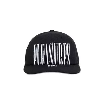 Бейсболка Pleasures Stretch Snapback, черный