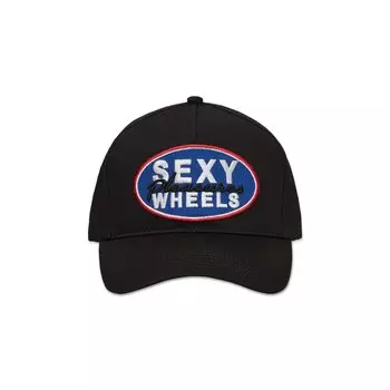 Бейсболка Pleasures Wheels Snapback, черный