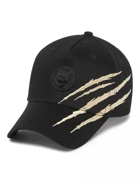 Бейсболка Plein Sport Cap Scratch, черный