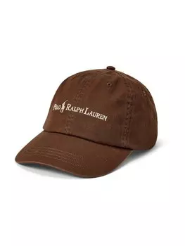 Бейсболка Polo Ralph Lauren Cap, коричневый