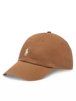 Бейсболка Polo Ralph Lauren, коричневый