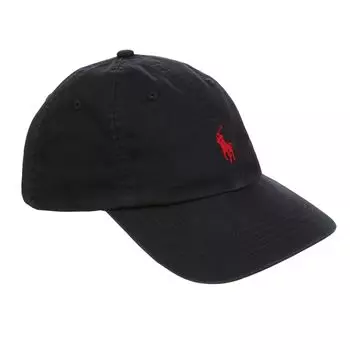 Бейсболка Polo Ralph Lauren Signature Pony, черная
