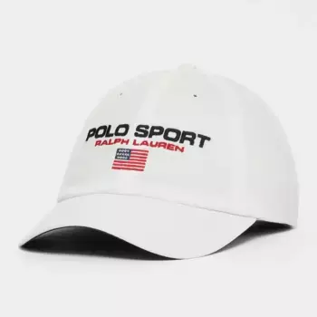 Бейсболка Polo Sport Ralph Lauren CLS Sport, белый