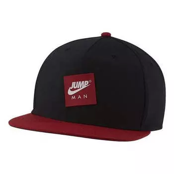 Бейсболка pro jumpman classic snapback 'black red' Air Jordan, черный