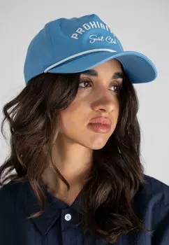 Бейсболка PROHIBITED, синий