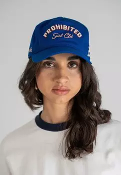 Бейсболка PROHIBITED, темно-синий
