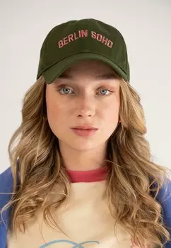 Бейсболка PROHIBITED, зеленый