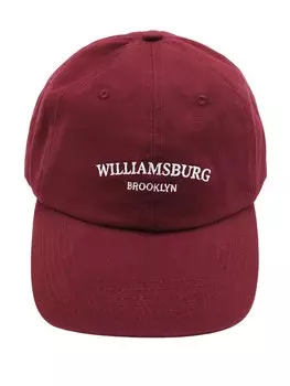 Бейсболка Pull&Bear Cap, цвет Ruby red