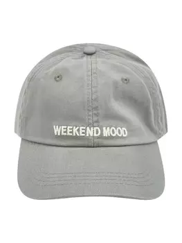 Бейсболка Pull&Bear Cap, серый деним