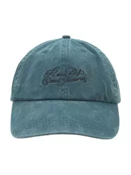 Бейсболка Pull&Bear Cap, синий