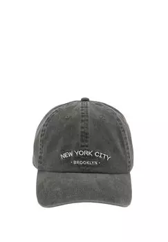 Бейсболка PULL&BEAR, черный