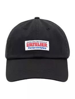 Бейсболка Pull&Bear LATELIER, черный